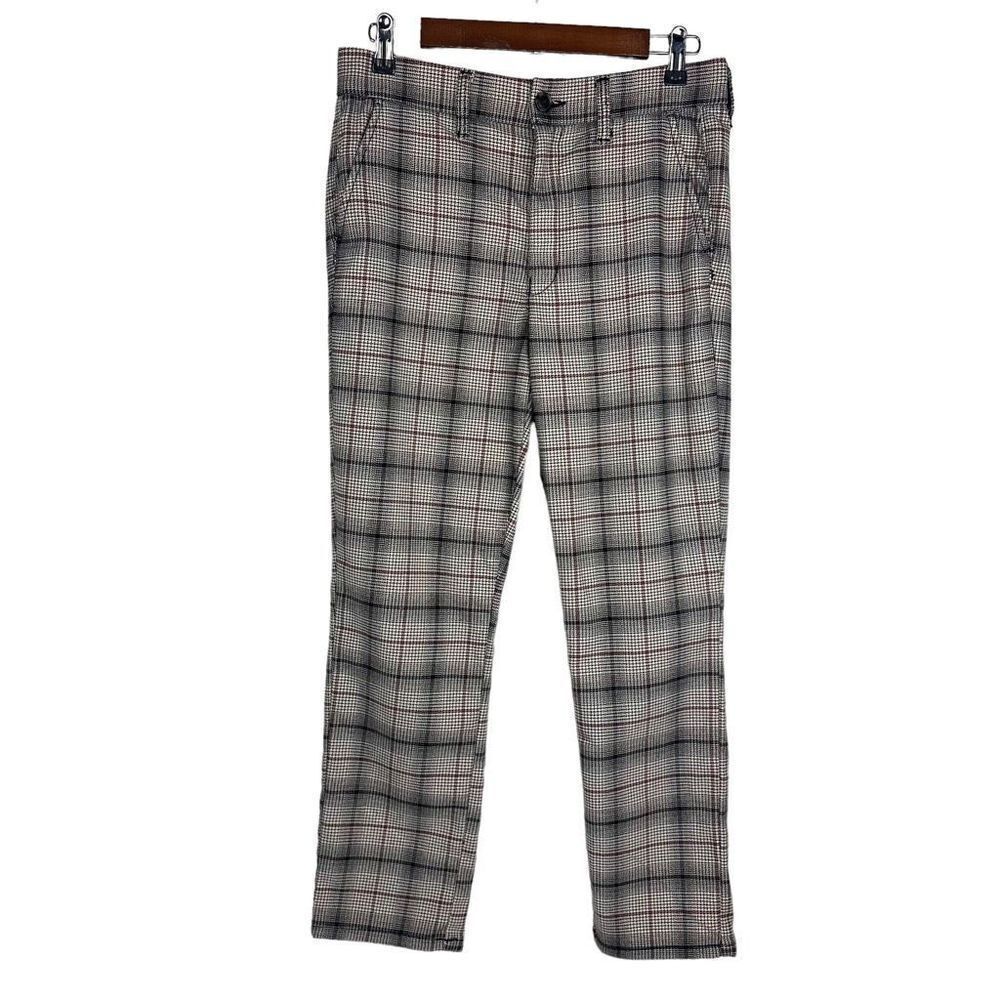 American Eagle Outfitters Plaid Pants - Gray and Black